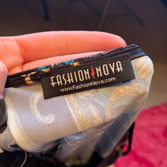 Fashion Nova Low Cut Luxury Dress - Picture 3 of 4